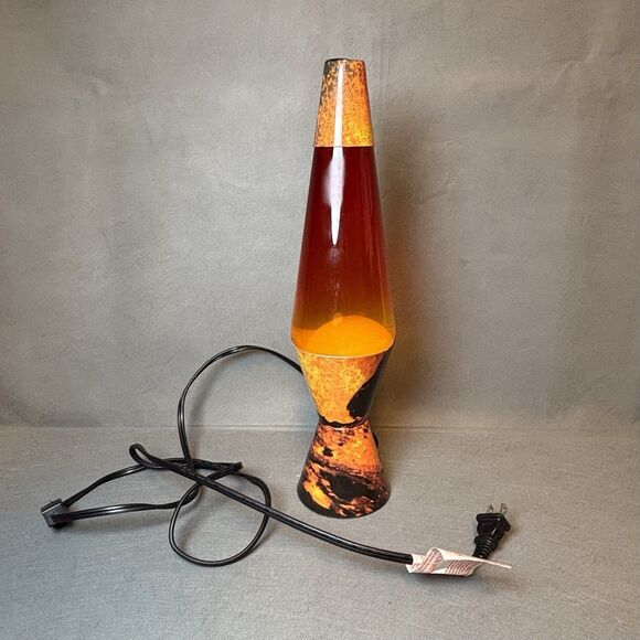 Lava Lamp The Original Colormax Lamp w/Volcano Base-Schylling 14”-WORKS - Picture 12 of 12